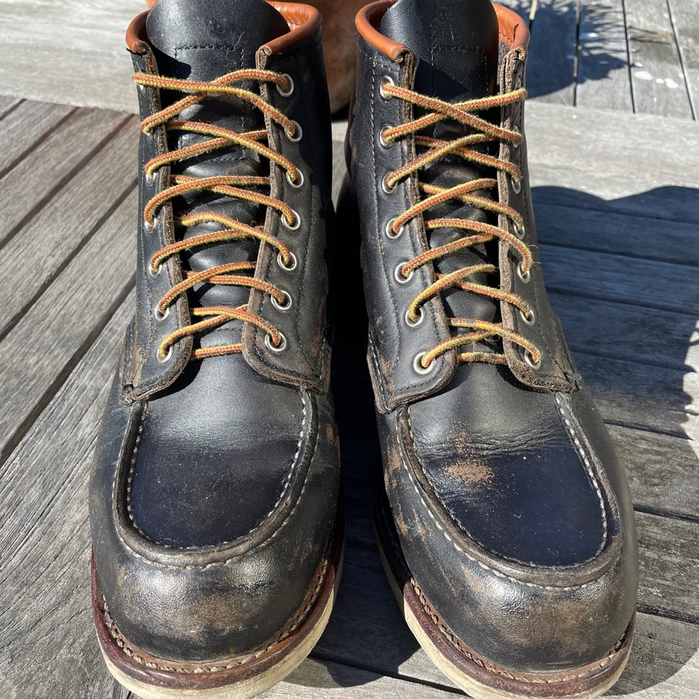 RED WING HERITAGE MEN'S 6-INCH MOC 8859 NAVY